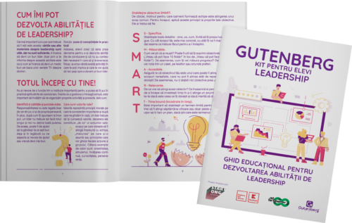 Gutenberg - Coperta Brosura - Leadership pentru tineri