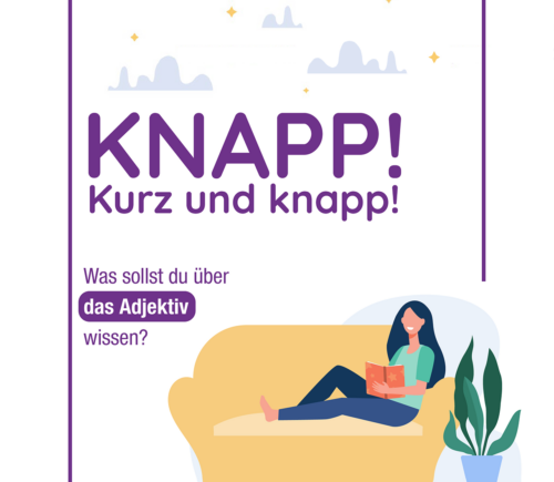 Broșura învață Germana - „Adjektiv”