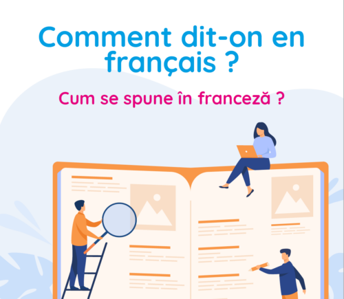 Broșură Învață Franceză - "Cum se spune" Nr. 1