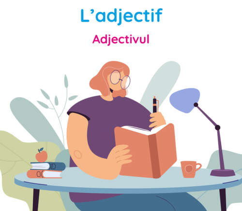 Broșură Învață Franceză - Adjectivul