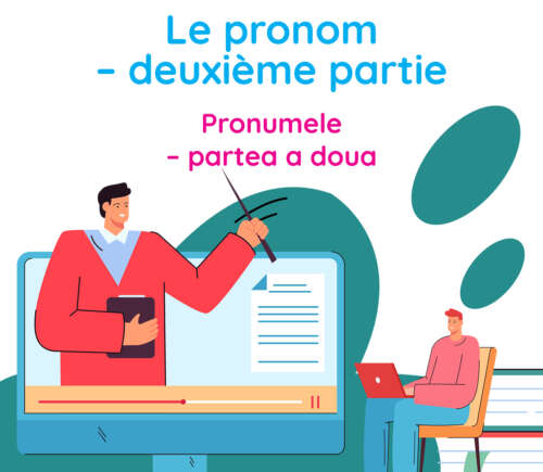 Broșură Învață Franceză - Pronumele – partea a doua